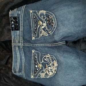 COPY - Apple Bottoms studded silver gold